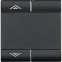 Capac tasta LiVinglight MyHOME BUS - simbol crestere/coborâre - 2 module - antracit