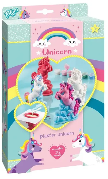 Totum Creative Set - DIY Plaster Unicorn Horses