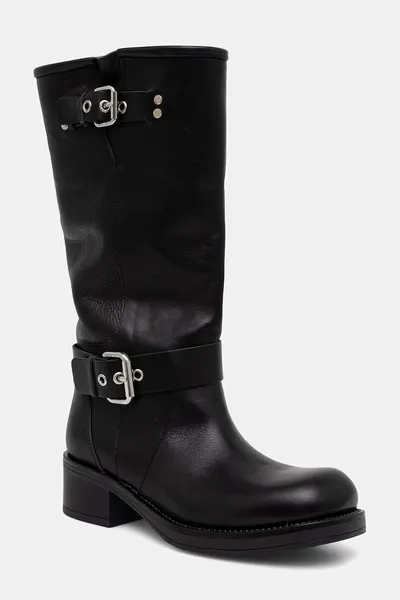 Weekend Max Mara cizme pentru femei din piele