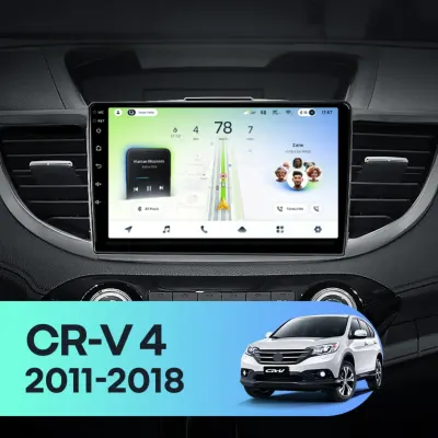 Navigatie Auto Teyes CC4L DTS Honda CR-V 4 2011-2016 6+64GB 9" QLED Qualcomm 2Ghz, Android 4G Bluetooth 5.1 DSP