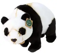 Jucărie de pluș Rappa Eco Friends - Panda, în picioare, 36 cm