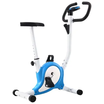 Gossi bicicleta fitness cu centura de rezistenta, albastru