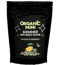 Scrub de corp stralucitor cu mango si babassu, 150g, Organic Mimi