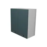 Corp Superior Lecce, 2 Usi, Verde Petrol/Alb, 60 x 30 x 65 cm