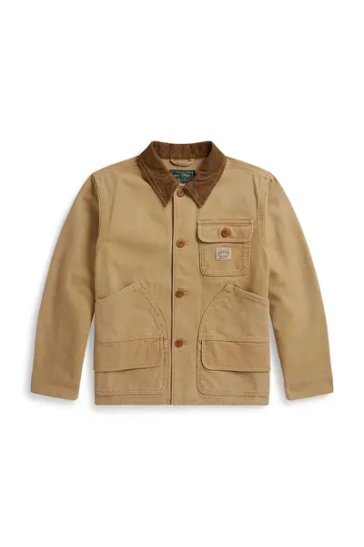 Polo Ralph Lauren Jachetă scurtă pentru copii din bumbac