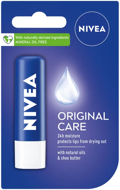 Nivea Balsam de buze Original Care, 4.8 g