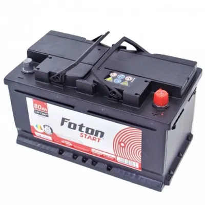 Baterie Auto 12V 80Ah, Pornire 740A Foton Start