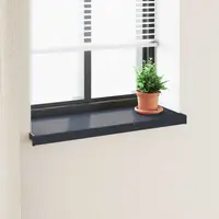 vidaXL Prag de fereastră Antracit cu fibră de lemn 60 x 30 x 4,5 cm