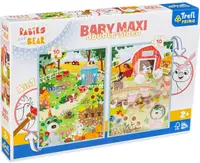 Puzzle cu două fețe Trefl din 2 x 10 de piese - Treflik