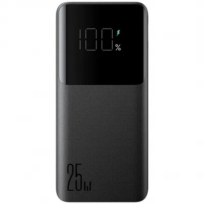 Baterie Externa Joyroom JR-PBF20, 10000mAh, 25W, QC + PD, 1 x USB-C - 2 x USB-A, Neagra