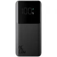 Baterie Externa Joyroom JR-PBF20, 10000mAh, 25W, QC + PD, 1 x USB-C - 2 x USB-A, Neagra