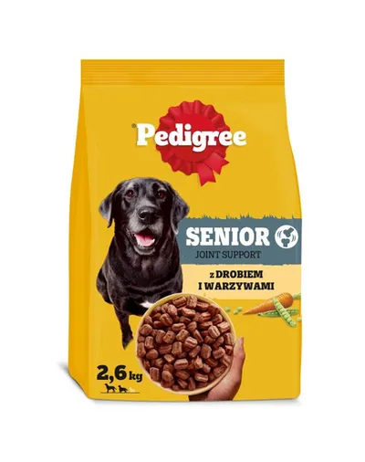 PEDIGREE Senior cu pui și legume 2,6 kg hrană câini vârstnici