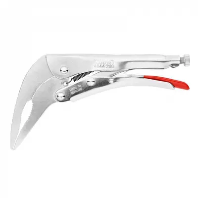 Cleste autoblocant profesional cu falci drepte Knipex 41 44 200, 200 mm