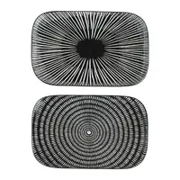 Farfurie - Rectangulaire - Cosmos - Black - Modele diferite