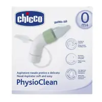 Kit aspirator nazal PhysioClean 0 luni+, 1 bucata, Chicco