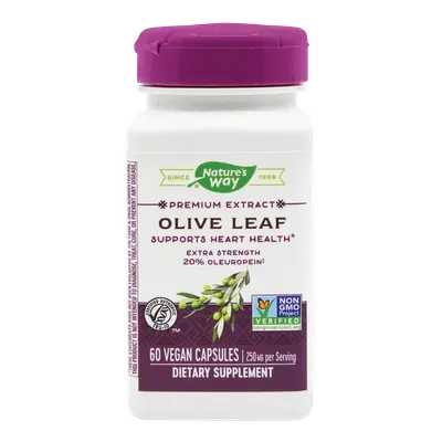Olive Leaf 20% SE Nature's Way, 60 capsule, Secom