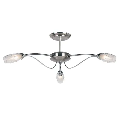 Plafoniera Mercury 3lt semi flush