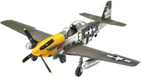 Model de asamblat Revell - Avioane Mustang P-51D versiunea timpurie