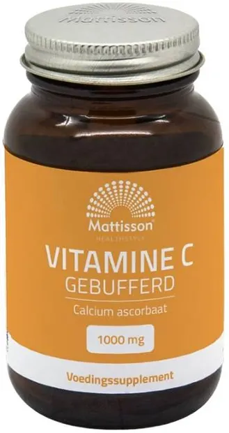 Vitamin C Buffered, 1000 mg, 90 tablete, Mattisson Healthstyle