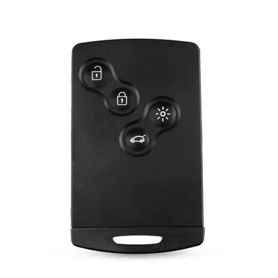 Cheie Auto Completa Techstar® compatibila cu Renault, , Megane, Scenic, Fluence, 4 Butoane, 433Mhz, 7952 Cip