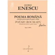 Poema Romana reductie pentru pian la patru maini (1897), op. 1
