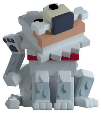 Figurină Youtooz Games: Minecraft - Haunted Wolf #2, 10 cm