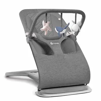 Bara de activitati Ocean Wonders pentru balansoar 3 in 1 Evolve Charcoal Grey