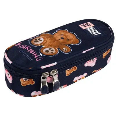 Penar neechipat cu 1 fermoar, 1 extensie, St Majewski, St.Right Teddy Bear, Bleumarin