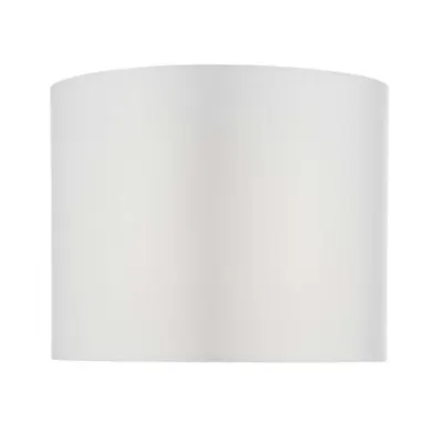 Abajur Kiandra Cream Satin Drum Shade 25cm