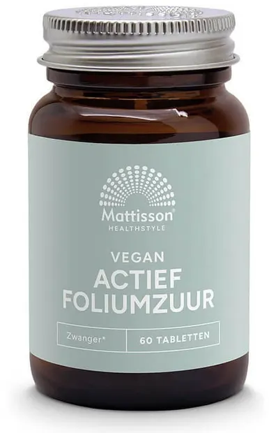 Vegan Folic Acid Qutrefolic, 400 µg, 60 capsule, Mattisson Healthstyle