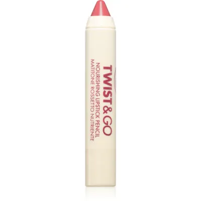 puroBIO Cosmetics Twist&Go ruj nutritiv in creion culoare Pink Sand 2.9 g