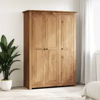 vidaXL Șifonier cu 3 uși, 118 x 50 x 171,5 cm, pin gama Panama