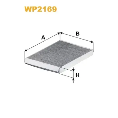 Filtru, aer habitaclu WIX FILTERS WP2169