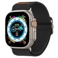 Curea Spigen Fit Lite Ultra pentru Apple Watch 49mm / 46mm / 45mm / 44mm / 42mm Series, Neagra AMP05983