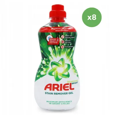 Ariel Engros | Gel pentru indepartarea petelor, rufe albe 950ml/8buc