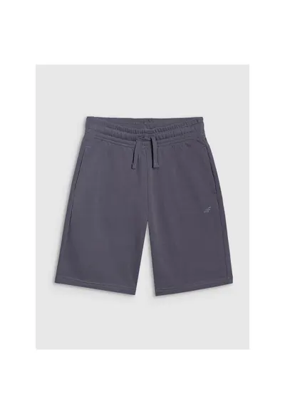 Pantaloni sport copii - supradimensionati - gri - bumbac/poliester
