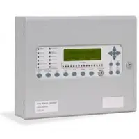 Centrala de incendiu cu 2 bucle Kentec ENSH63162 14P* cu 16 LED-uri de zona, montaj ingropat, cu imprimanta si cheie de activare