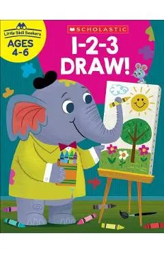 Little Skill Seekers: 1-2-3 Draw! Workbook