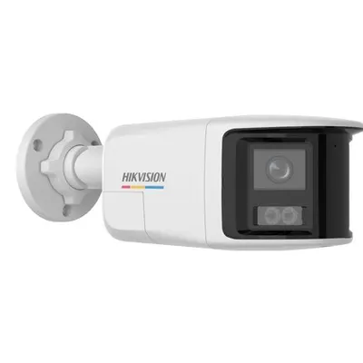 Camera IP Dual lens 6MP, 2 x lentila 2.8mm 180 , IR & WL 30m ColorVu, Audio+Stroboscop - HIKVISION DS-2CD1T67G2HP-LIUF-SL-2.8mm
