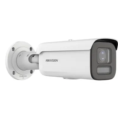 Camera IP 8MP, lentila VF 2.8-12mm, IR 60m, WL 60m ColorVu, Alarma, IK10 - HIKVISION DS-2CD2687G2HT-LIZS(2.8-12mm)