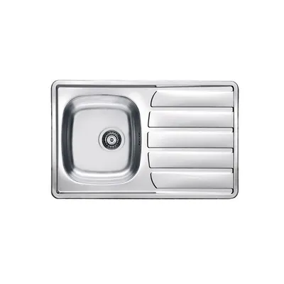 Chiuveta bucatarie inox satin, reversibila, Alveus Zoom 20