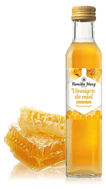 Oțet de miere, aciditate 5%, 250 ml, Famille Mary