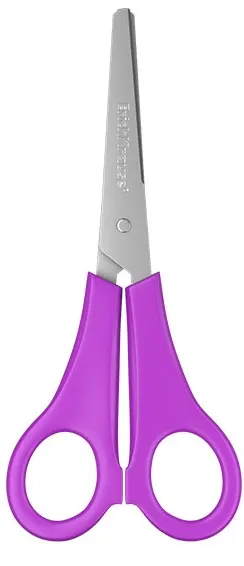 Foarfeca pentru mana stanga Erich Krause - Joy, mov, 13.5 cm