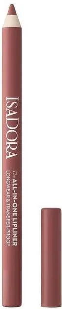 IsaDora Creion de buze de lungă durată All-in-One, 02 Praline, 1.2 g