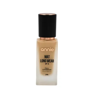 Fond de Ten cu spf 15 Annie Long Wear Mat SPF 15 No.06,Honey, 30 ml