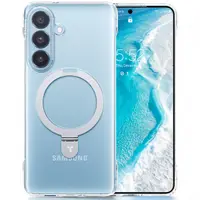Husa MagSafe pentru Samsung Galaxy S26 Plus S947, Torras, Ostand Slim, Transparenta