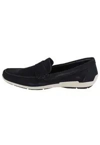 Mocasini barbati - Piele intoarsa 46184 - Bleumarin