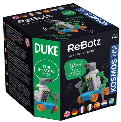Jucărie de asamblat Kosmos ReBotz - Robot Duke Skater