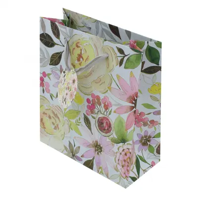 Punga de cadou hartie L Floral