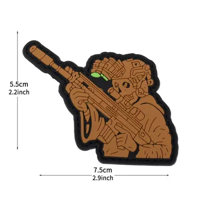 Velcro Patch Ghost Shooter - Default Title